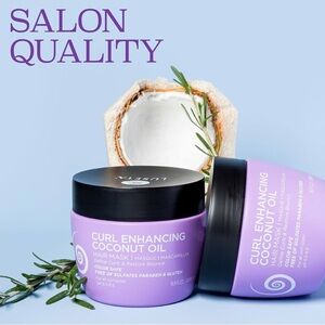 Curl Enhancing Coconut Oil Hair Mask - Ph 4. 0